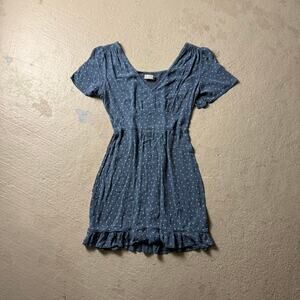 Abercrombie & Fitch Flutter Sleeve Dress